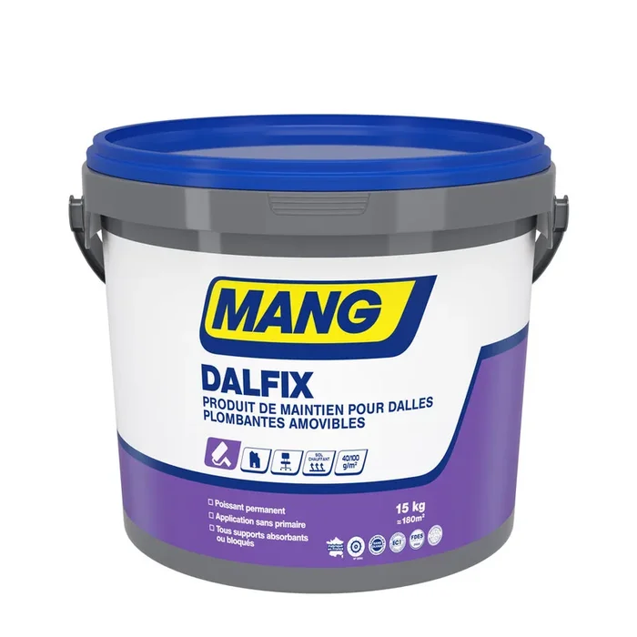 Produit de maintien pour dalles plombantes DALFIX Blanc – 15 kg – MANG – 30501445