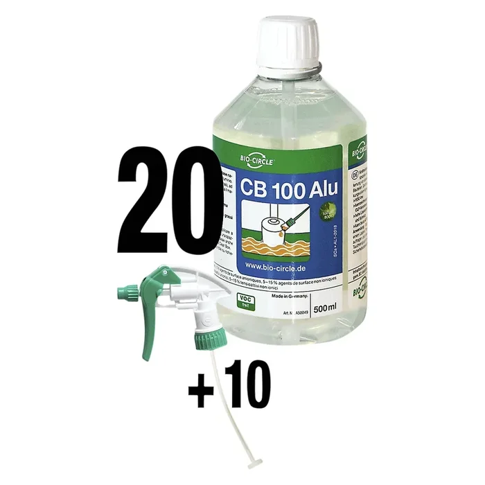 Produit nettoyant industriel CB 100 aluminium – Bio-Circle