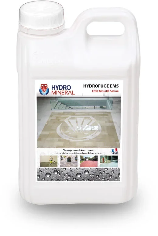 Produit organique Hydrofuge Effet mouillé satiné tous supports 2 L HYDRO MINERAL – HEMS2