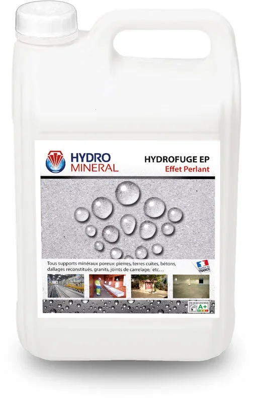Produit organique Hydrofuge Effet perlant tous supports 5 L HYDRO MINERAL – HEP5