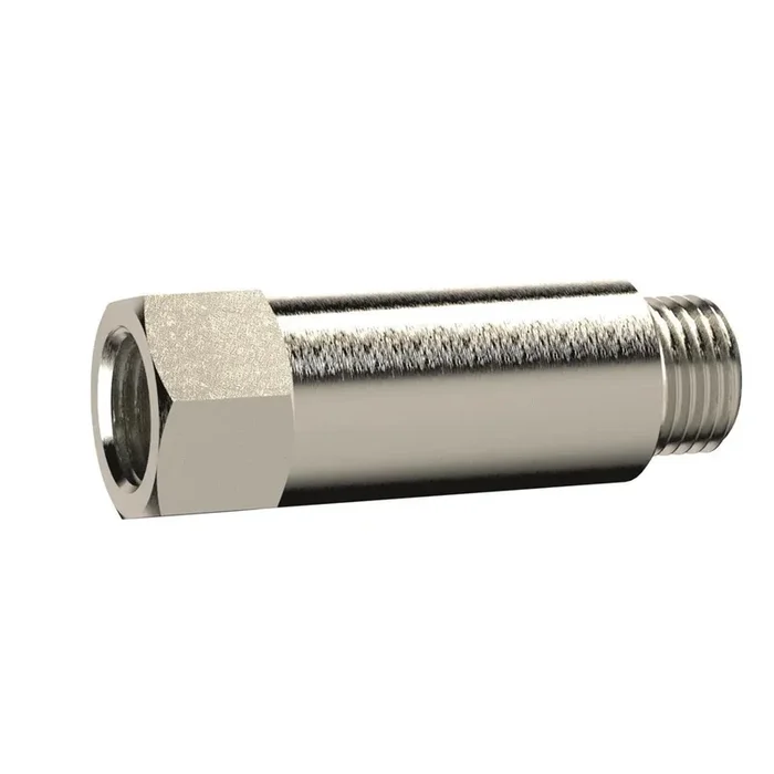 Prolongateur long / laiton nickelé. G 1/8 i./a. / SW 14 / longueur : 100 mm 111532