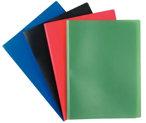 Protège documents couverture souple en polypropylène 200 vues noir
