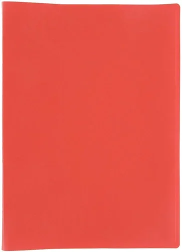 Protège-documents couverture souple en polypropylène 60 vues rouge