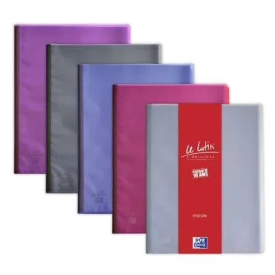 Protège-documents Elba Lutin vision – 30 pochettes – assortis