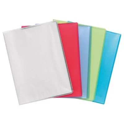 Protège documents Exacompta Chromaline – 60 pochettes/120 vues – polypropylène – assortis