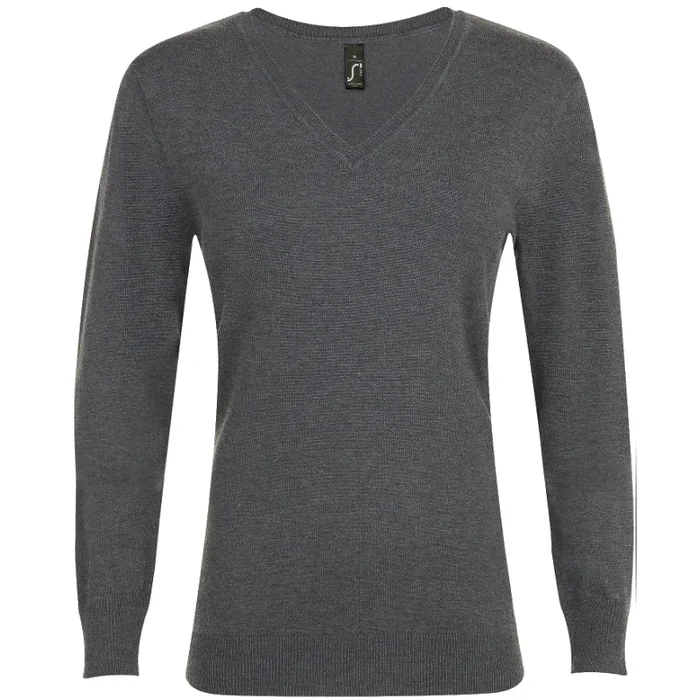 Pull Col V RTP334 Femme