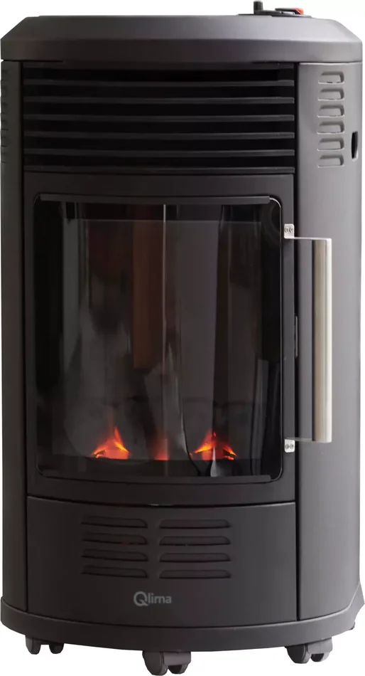 Qlima GH 8034 Chauffage au gaz noir – 3.4kW