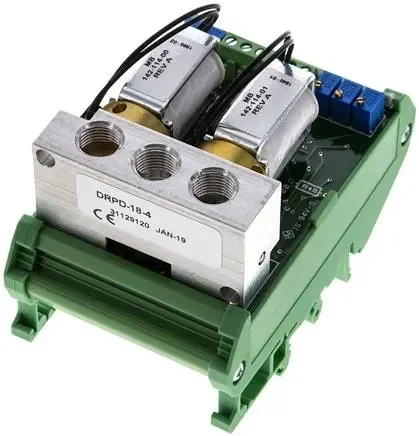 R?gulateur de pression proportionnel G 1/8″,0 – 6 bar,4 – 20 mA, pour rail DIN