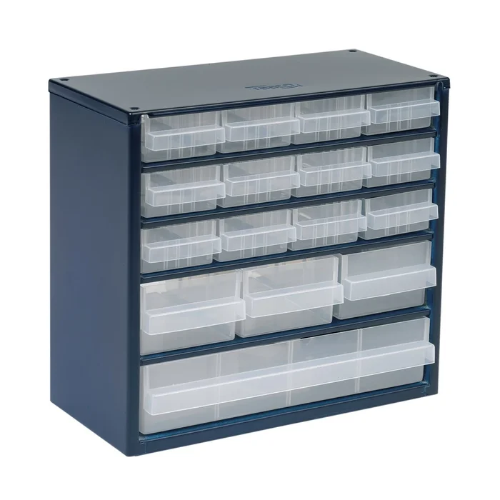 Raaco 137560 Armoire à tiroirs en métal – 306 x 150 x 282mm