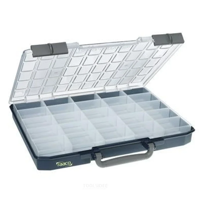 Raaco Assortiment box CarryLite 55 5×10 25 plateaux