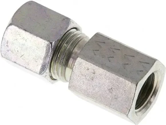 Raccord à bague coupante à visser G 1/4&Prime;-8 S (M16x1,5), acier galvanisé