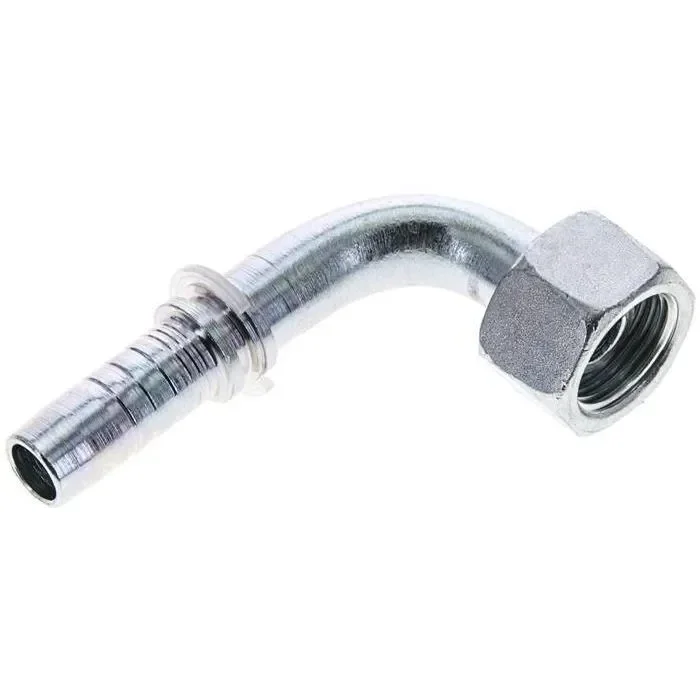 Raccord à sertir DKR (90°), G 1/2&Prime;, DN 12