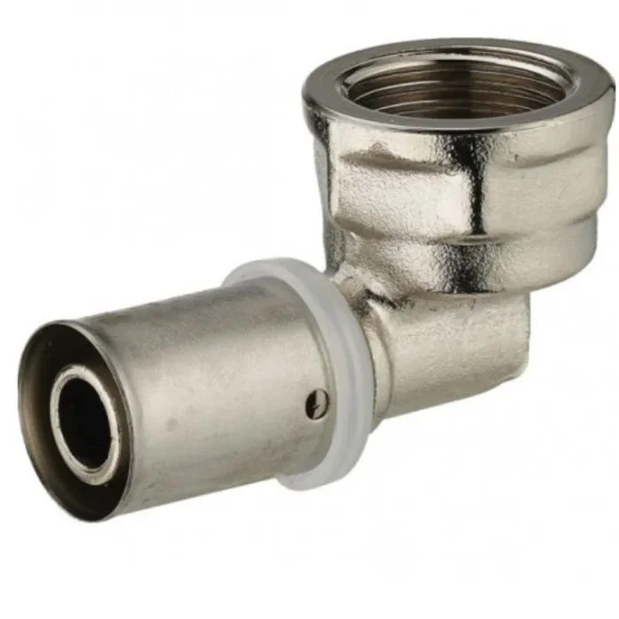 Raccord a sertir multicouche coude filete Diametre 16 – 1/2F