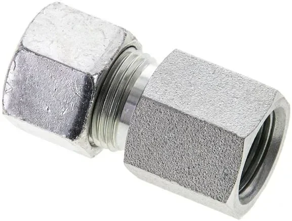 Raccord à visser à bague coupante M 18×1,5-12 S (M20x1,5), acier galvanisé