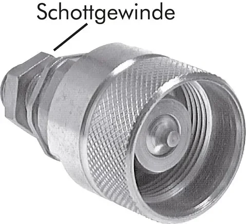 Raccord à visser Schott, connecteur taille 6, 18 L (M26x1,5)