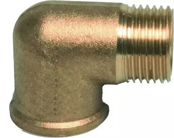Raccord coude 90° en laiton gaz 1/2″m-f