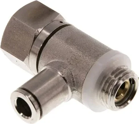 Raccord d’arrêt G 1/4″-6mm, sans commande manuelle de secours IQS-MSV
