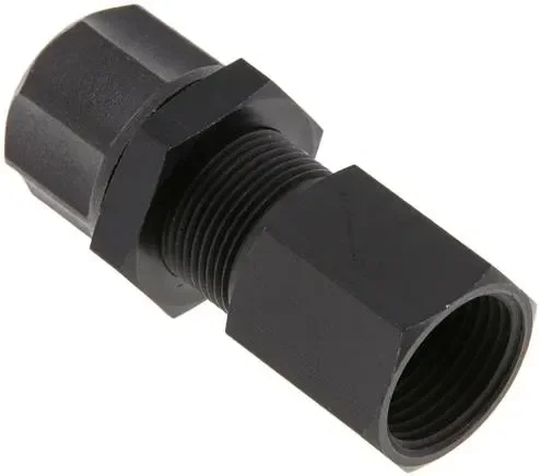 Raccord de cloison à visser G 3/8″-11,6x9mm,aluminium