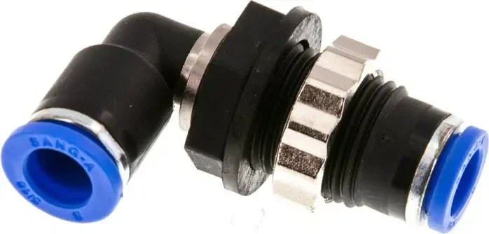 Raccord de cloison angulaire 8mm, standard IQS