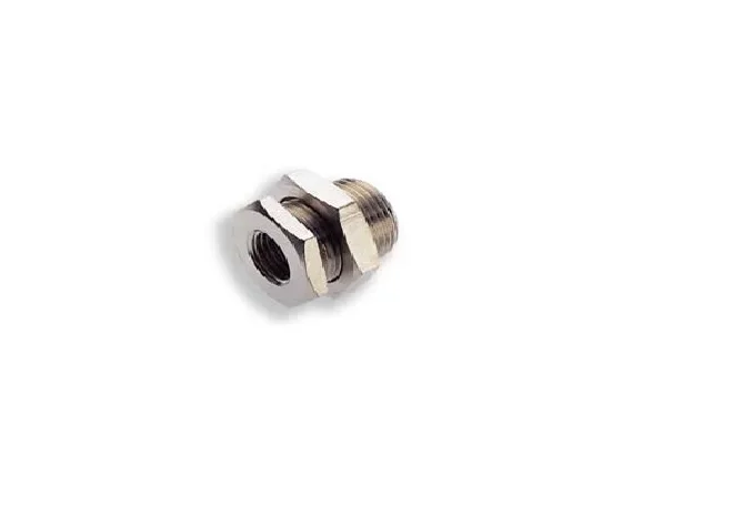 Raccord de cloison Norgren 16 vers M16 G 1/8 Femelle 1 x G 1/8 Femelle, entrée 1 x