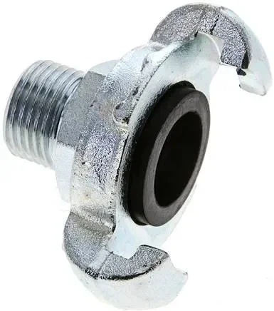 Raccord de compresseur G 1/2&Prime;(AG), acier galvanisé, joint NBR