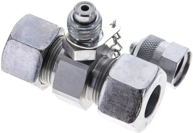 Raccord de mesure M16x2, 16 S (M24x1,5) raccord HD, acier galvanisé