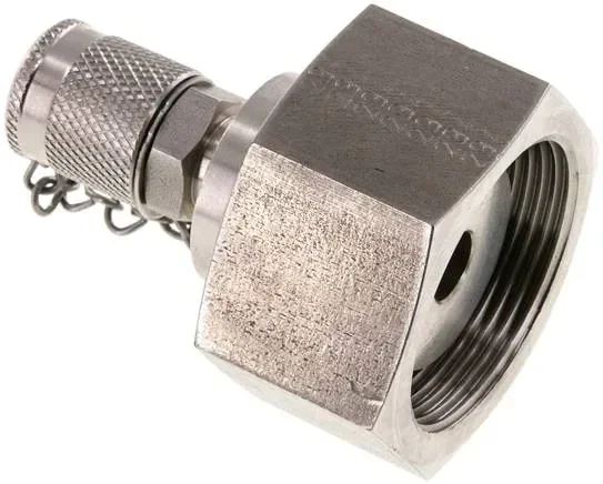 Raccord de mesure M16x2, 30 cône d’étanchéité S, 1.4571