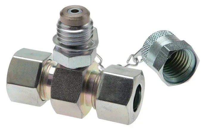Raccord de mesure M16x2, 38 S (M52x2) raccord HD, acier galvanisé