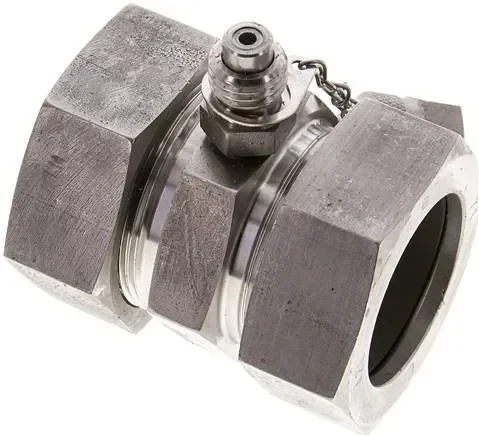 Raccord de mesure M16x2, 42 L (M52x2) raccord HD, 1.4571