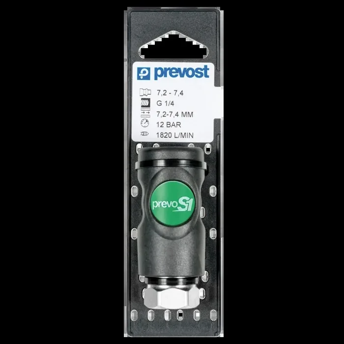 Raccord de sécurité Prevost avec filetage intérieur cylindrique IG BSPP = G 3/8