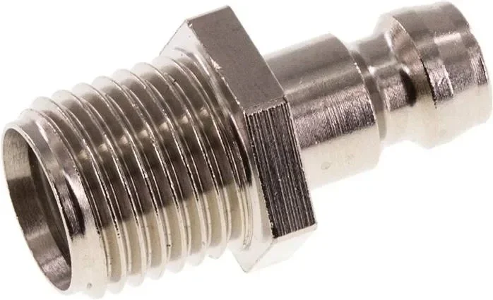 Raccord de trempe, broche 9 mm, G 1/4″ (filetage mâle), fermeture des deux côtés