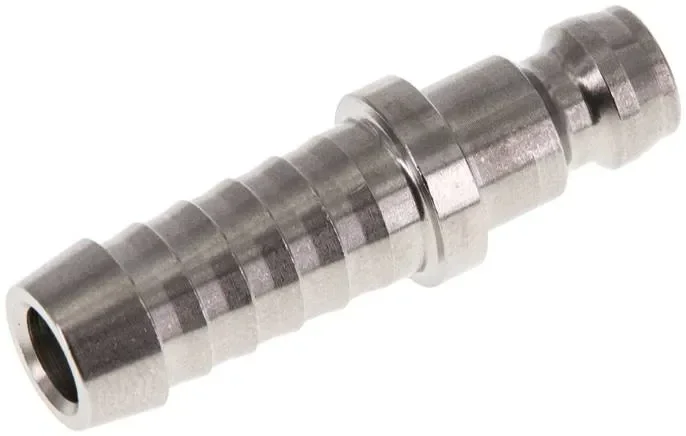 Raccord de trempe, broche de 9 mm, tuyau de 9 (3/8&Prime;) mm, acier inoxydable