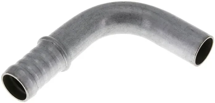 raccord de tuyau 90° tube 22, fente 21 – 22mm, acier galvanisé