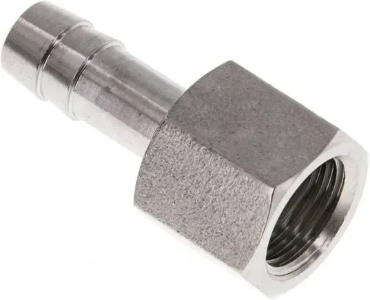 Raccord de tuyau à visser G 1/4&Prime;-8 (5/16&Prime;)mm, 1.4571