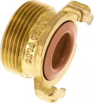 Raccord de tuyau GK,G 1-1/4″(AG), laiton avec approbation KTW, 25 bar