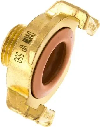 Raccord de tuyau GK,G 1/2″(AG), laiton avec approbation KTW, 25 bar