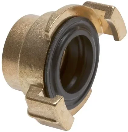 Raccord de tuyau GK, G 1/4″(FF), laiton , 25 bar