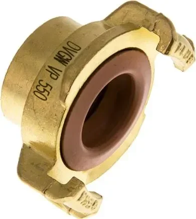 Raccord de tuyau GK,G 3/4″(FF), laiton avec approbation KTW, 25 bar