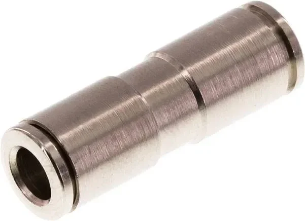 Raccord droit 6mm-6mm, IQS-MSV (haute température), joint FKM