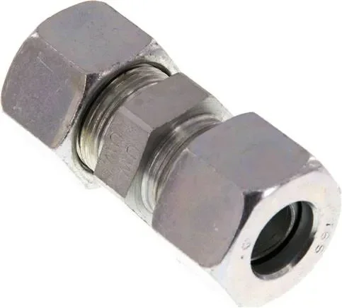 Raccord droit à bague coupante 16 S (M24x1,5), acier galvanisé