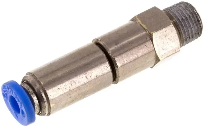 Raccord droit à rotation rapide R 1/8″-4mm, standard IQS