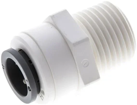 Raccord droit enfichable R 1/2″-12mm, IQS-LE (joint EPDM)