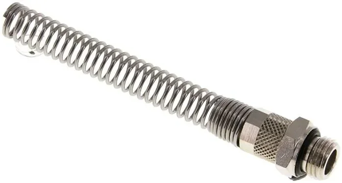 Raccord droit G 1/4″-8x6mm avec protection contre le pliage