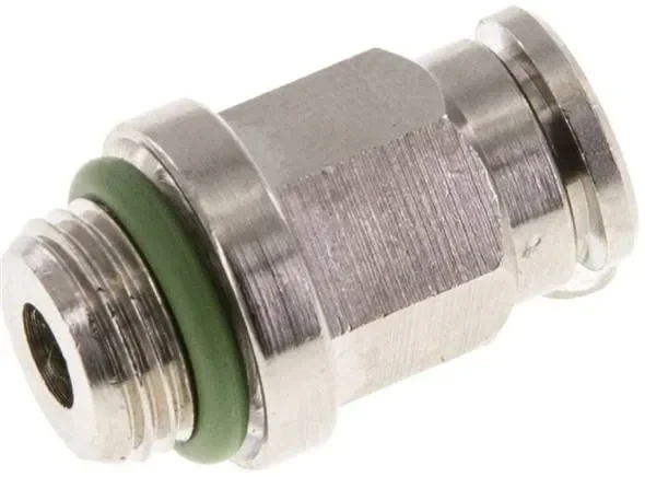 Raccord droit G 1/8&Prime;-5mm, IQS-MSV (haute température), joint FKM