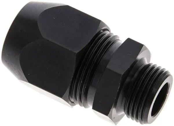 Raccord droit G 3/8″-16x10mm, aluminium