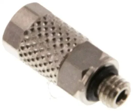 Raccord droit M 5-5x3mm, laiton nickelé
