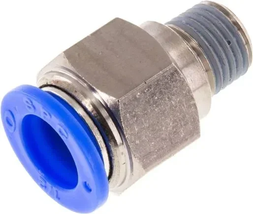 Raccord droit NPT 1/4&Prime;-1/2&Prime; (12,7 mm), IQS-inch