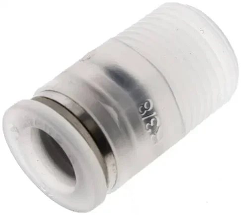 Raccord droit R 3/8&Prime;-10mm, IQS-PP