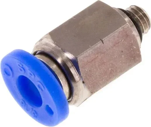 Raccord droit UNF 10-32-3/16&Prime; (4,76 mm), IQS-inch