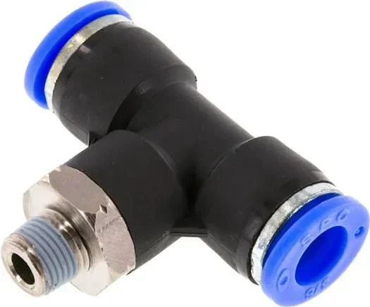 Raccord en T NPT 1/8&Prime;-3/8&Prime; (9,52 mm), IQS-inch